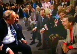 Charismatics: Hagin and Copeland 'holy' laughter: Any in the Bible?