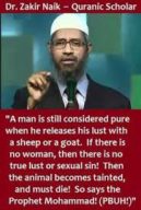 Islam And Sex With Beasts: This From A Holy Man?