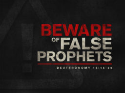 beware of false prophets