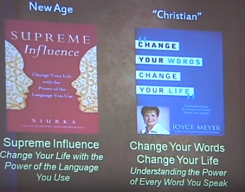 Two Books On Occult Power of Mouth Teaching By New Age And 'Christian'Word of Faith Preacher: This Is What Kumuyi Also Teaches