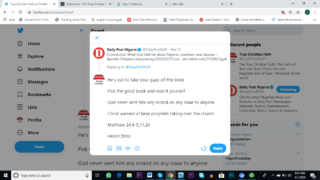 'Apostle' Okikijesu Would Steal Your Bible