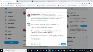 RCCG: Virtual Service; Pay Your Dues!