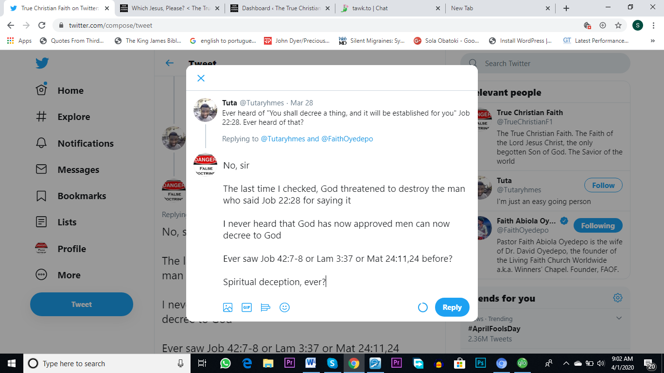 Kumuyi's Pupils Teach They Decree To God